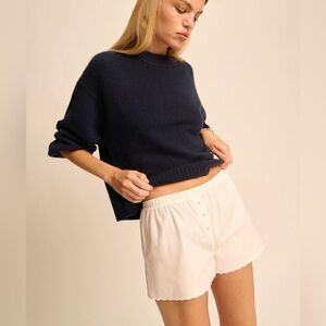 Reformation Rosie Cotton Boxer Short